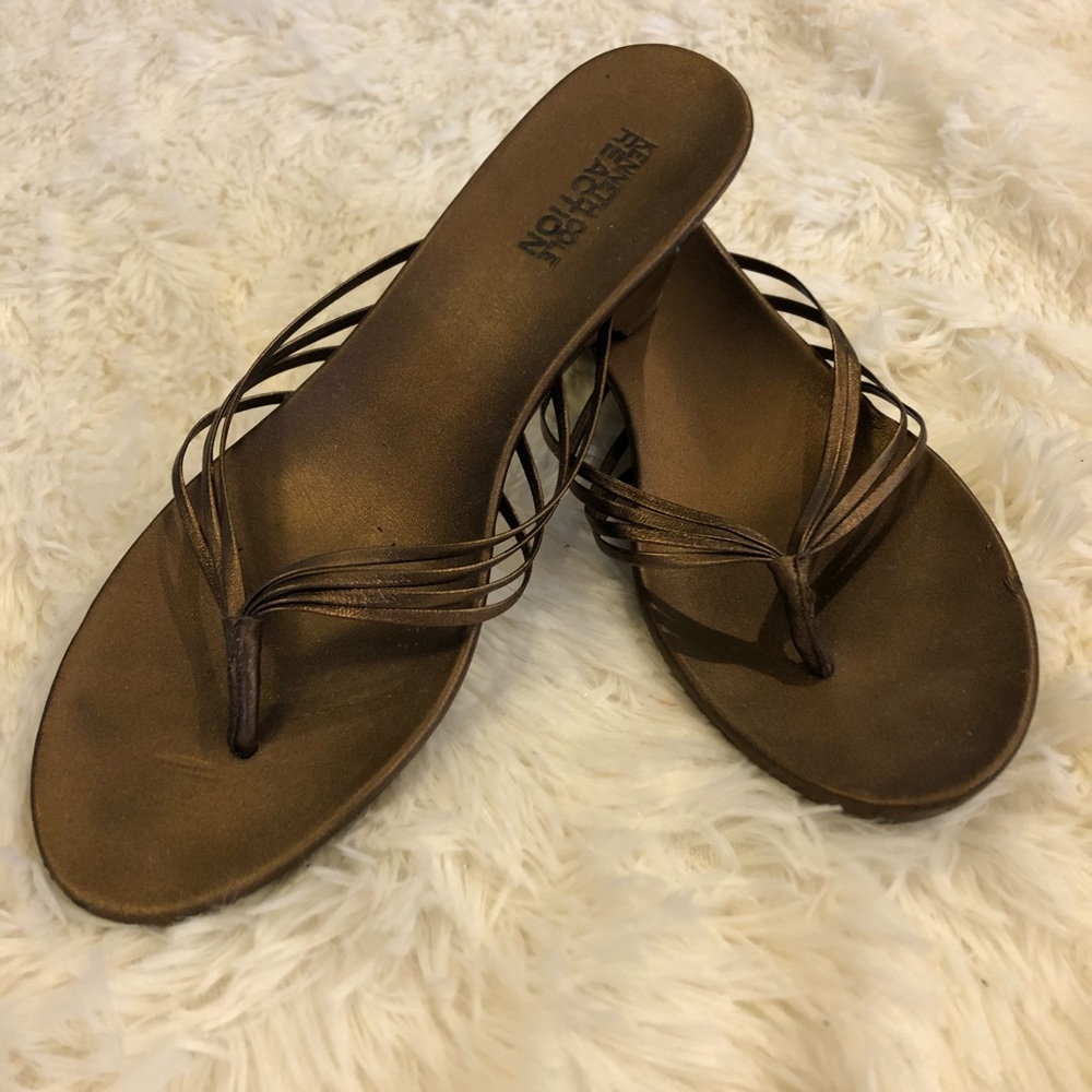 Kenneth Cole Kitten Heel Sandals